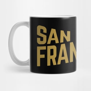 San Francisco City Typography Mug